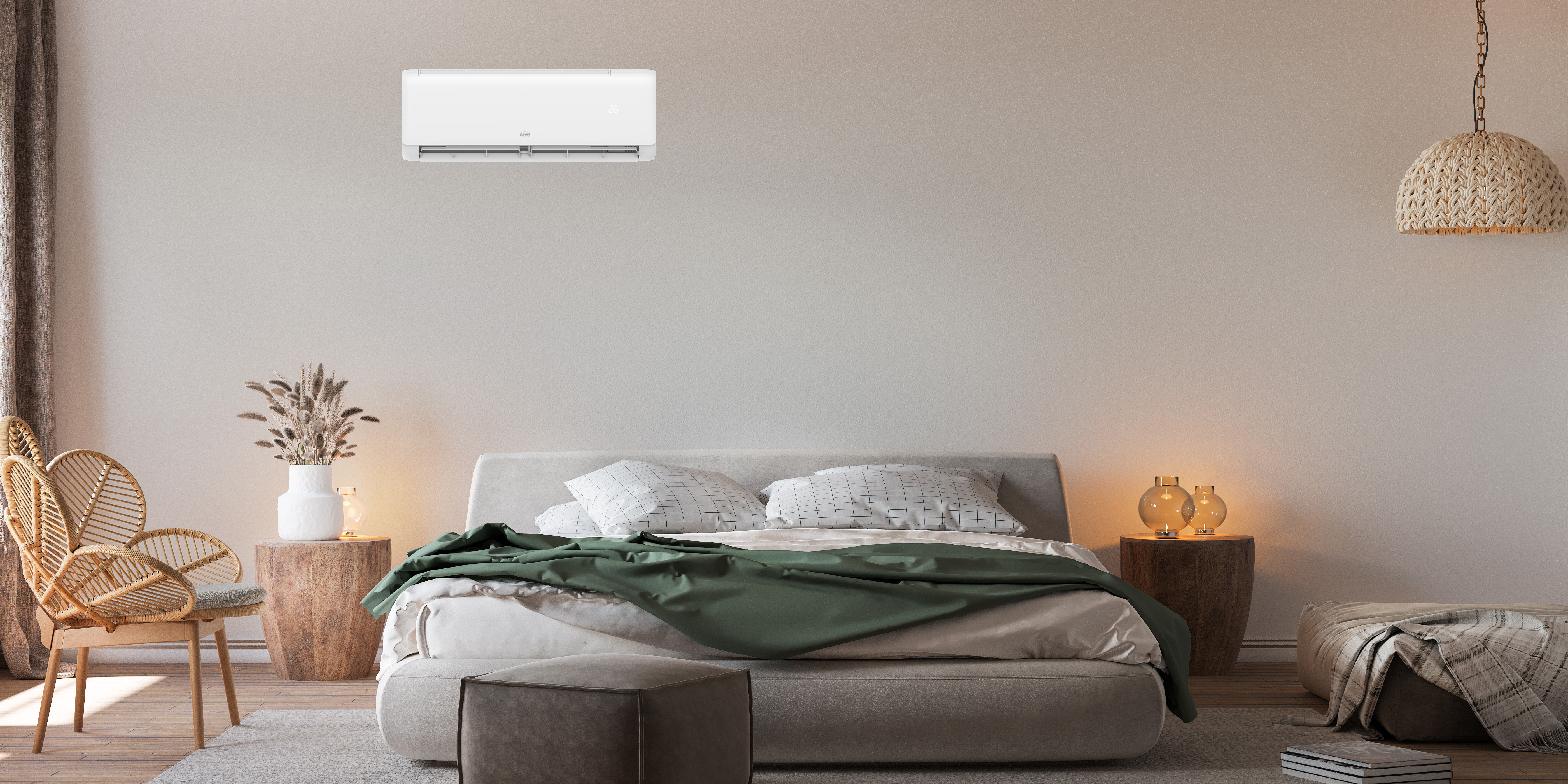 DeLuxe  Mono Splitklimagerät 24000 7,2  KW