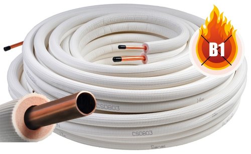Kältemittelleitung P-3520EN 3/8" und 5/8" Doppelrohr 20 Mtr