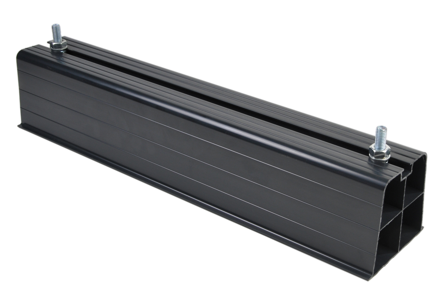 Plarock Standkonsole SB-450 PVC, schwarz, 450 mm, 140 KG pro Paar belastbar-