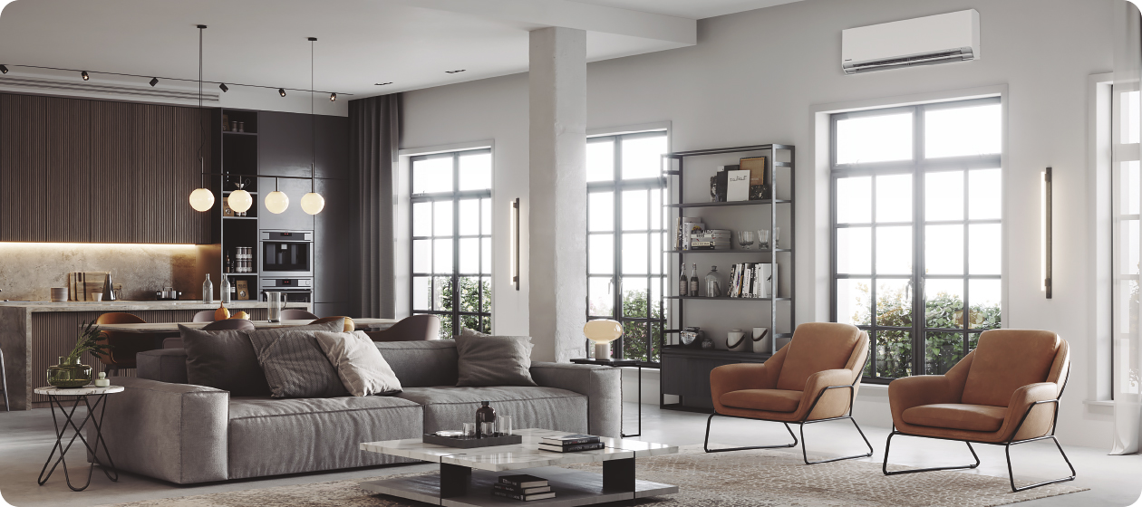 Panasonic Klimagerät Dual SET Etherea KIT-CS-Z25CKEW/CU-2Z41CBE